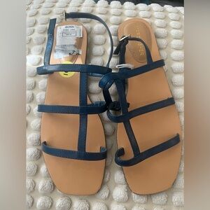 Marc fisher blue sandals